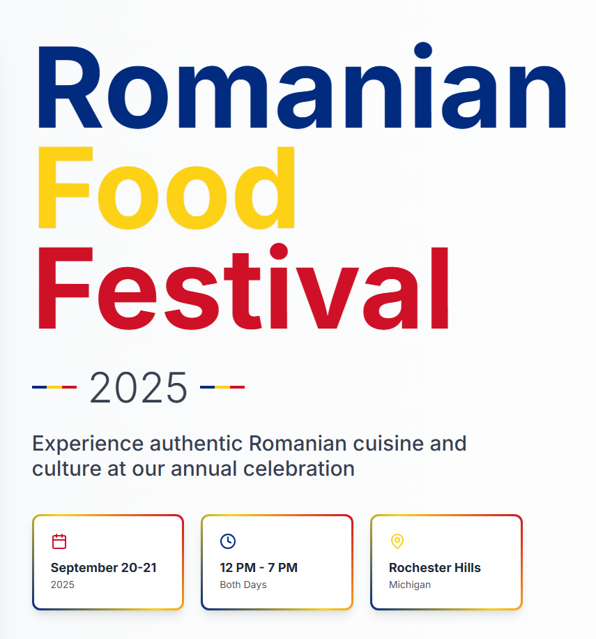 Romanian Food Festival